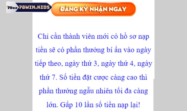 Khuyến Mãi Nạp Lần 3 78win Và Cách Nhận Trong 2 Phút 2 Lợi ích từ khuyến mãi nạp lần 3 78win
