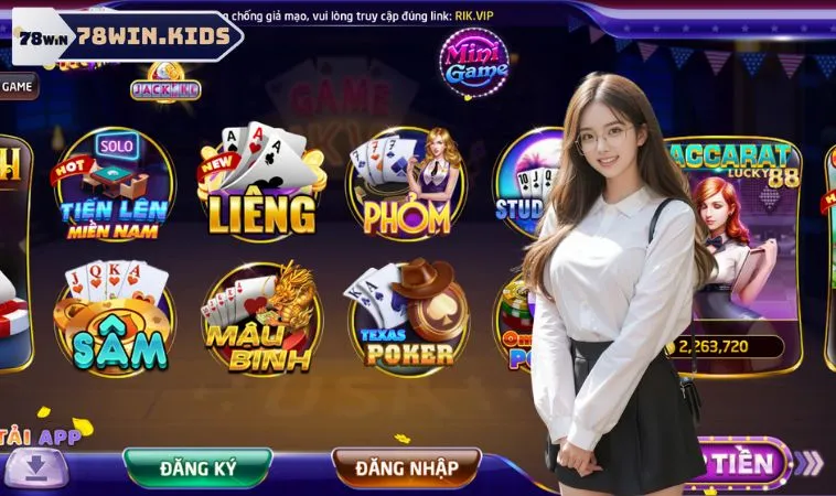 Game bài Rikvip và những thế mạnh hiếm có